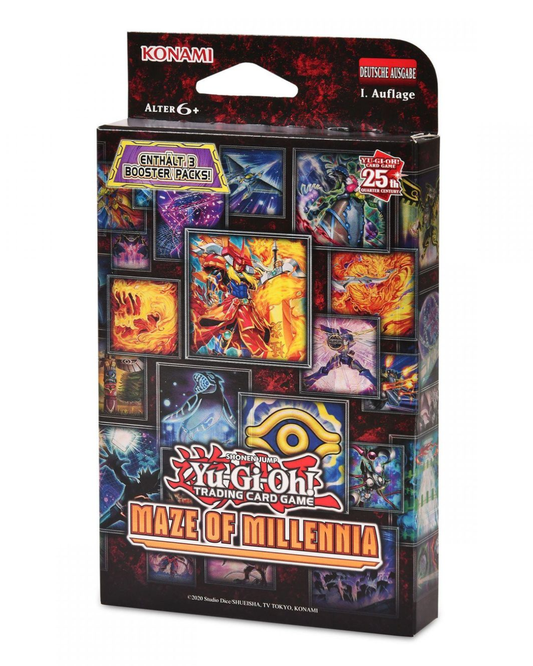 Yu-Gi-Oh! Maze of Millennia Special 3-Pack Tuckbox Deutsch – Booster Set