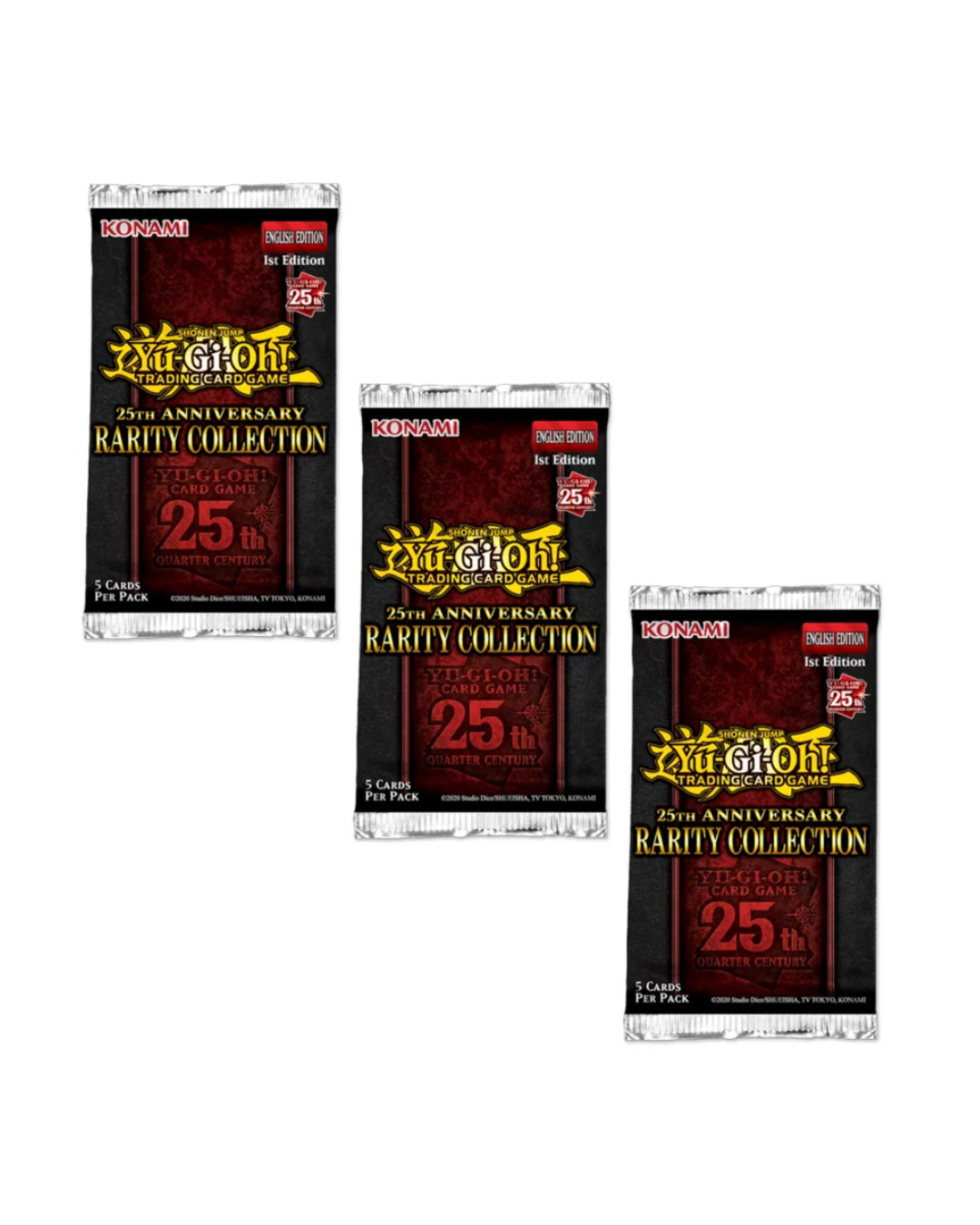 Yu-Gi-Oh! 25th Anniversary Rarity Collection Special 3-Pack Tuckbox Englisch – Booster Set