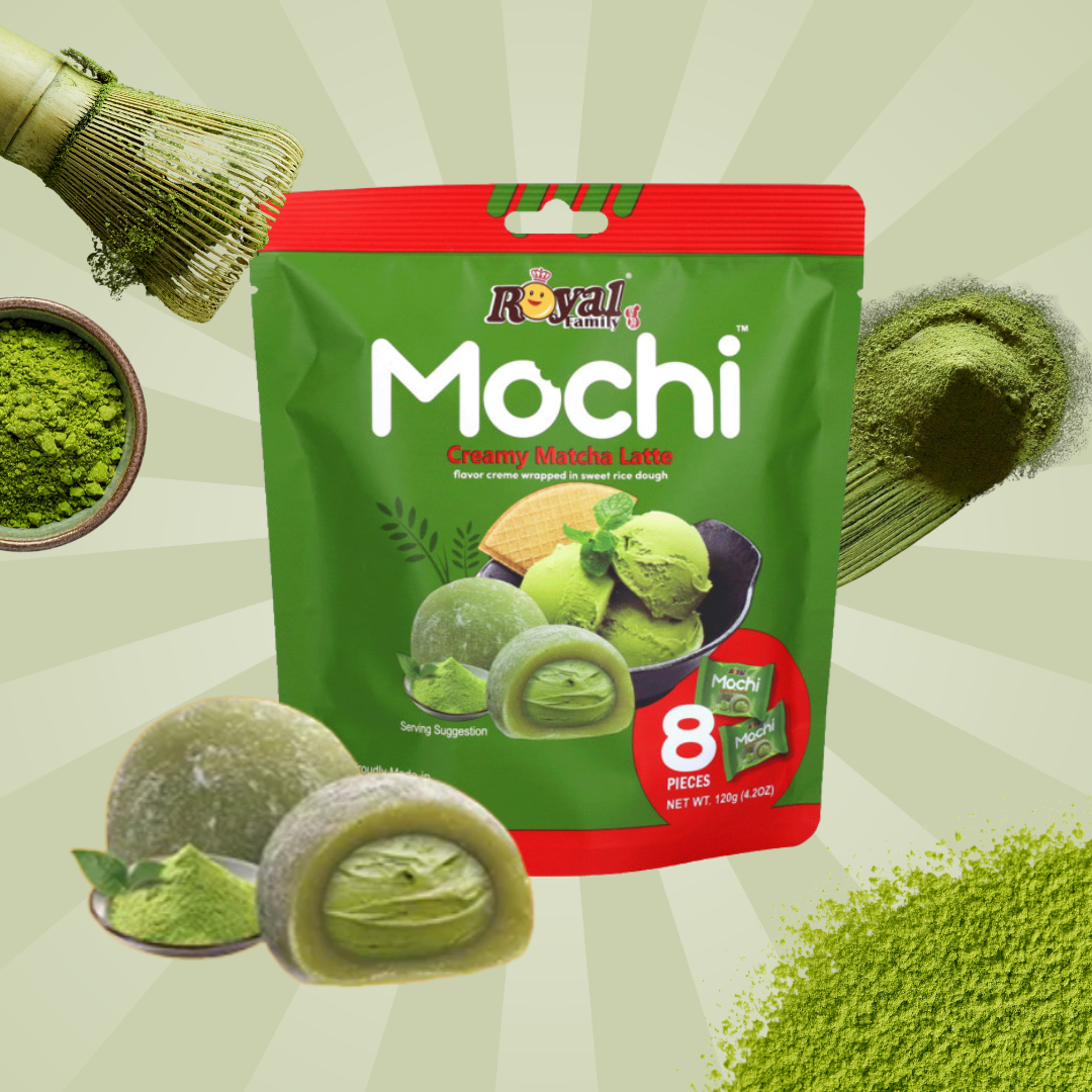 1er Royal Mochi – Premium Mochi Japanische Reiskuchen (verschiedene Sorten zur Auswahl)