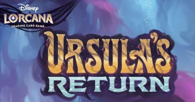 Disney Lorcana CHAPTER 4: URSULAS RETURN DISPLAY- 24 Booster a 12 Karten - ENGLISCH + Heartforcards® Versandschutz