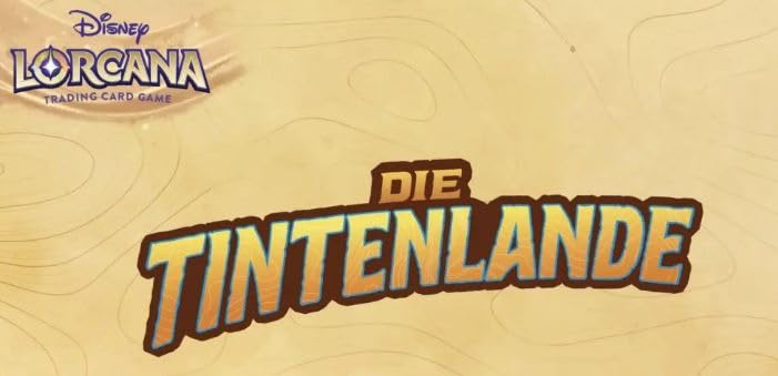 Disney Lorcana Die Tintenlande Display - DEUTSCH - Booster Box 24 Booster Packungen + Heartforcards® Versandschutz