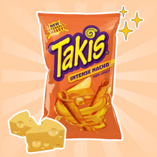 1x Takis Intense Nacho Chips – 1x 100g – Extrem würzig und knusprig