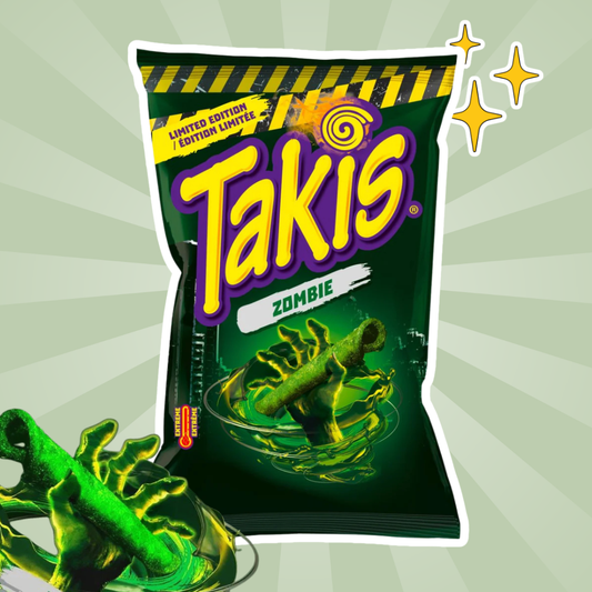 1x Takis Zombiet Chips – 1x 100g – Extrem scharf, würzig und knusprig