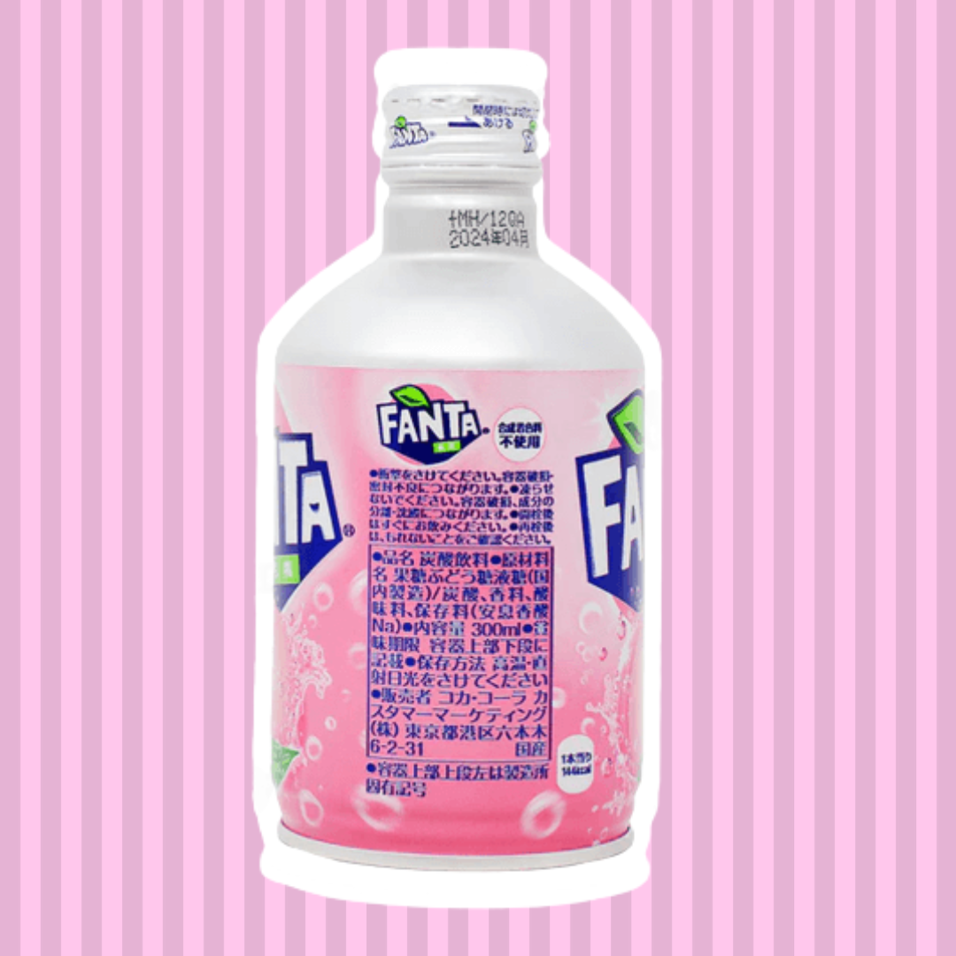 24 x 300 ml Dose Fanta White Peach Japan – Japanische Weiße Pfirsich-Limonade