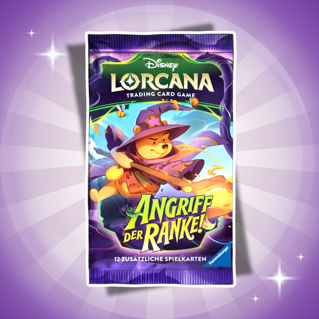 Disney Lorcana Set 13 Angriff der Ranke! Booster Box Display Deutsch – 24 Boosterpacks