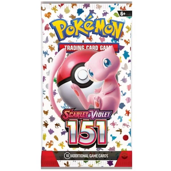 Pokémon 151 Booster Englische Ausgabe Booster Pack + Heartforcards Versandschutz