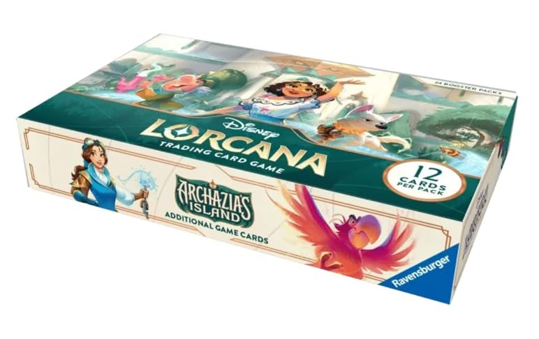 Archazia's Island | 24 Booster Display (Englisch) | 288 Sammelkarten | Lorcana Trading Card Game TCG