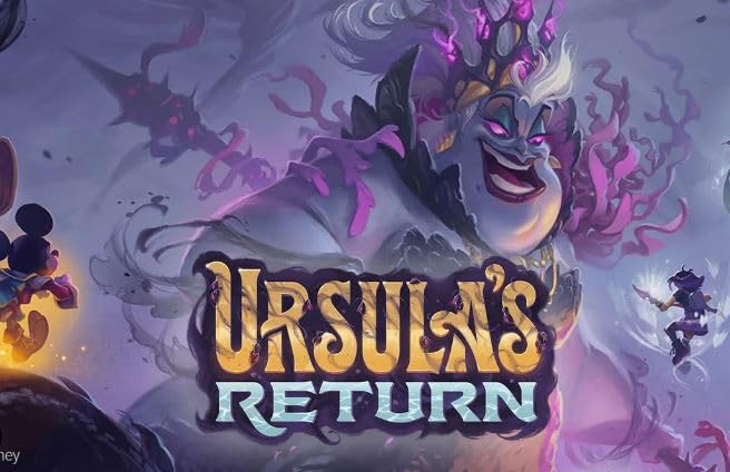 Disney Lorcana CHAPTER 4: URSULAS RETURN DISPLAY- 24 Booster a 12 Karten - ENGLISCH + Heartforcards® Versandschutz