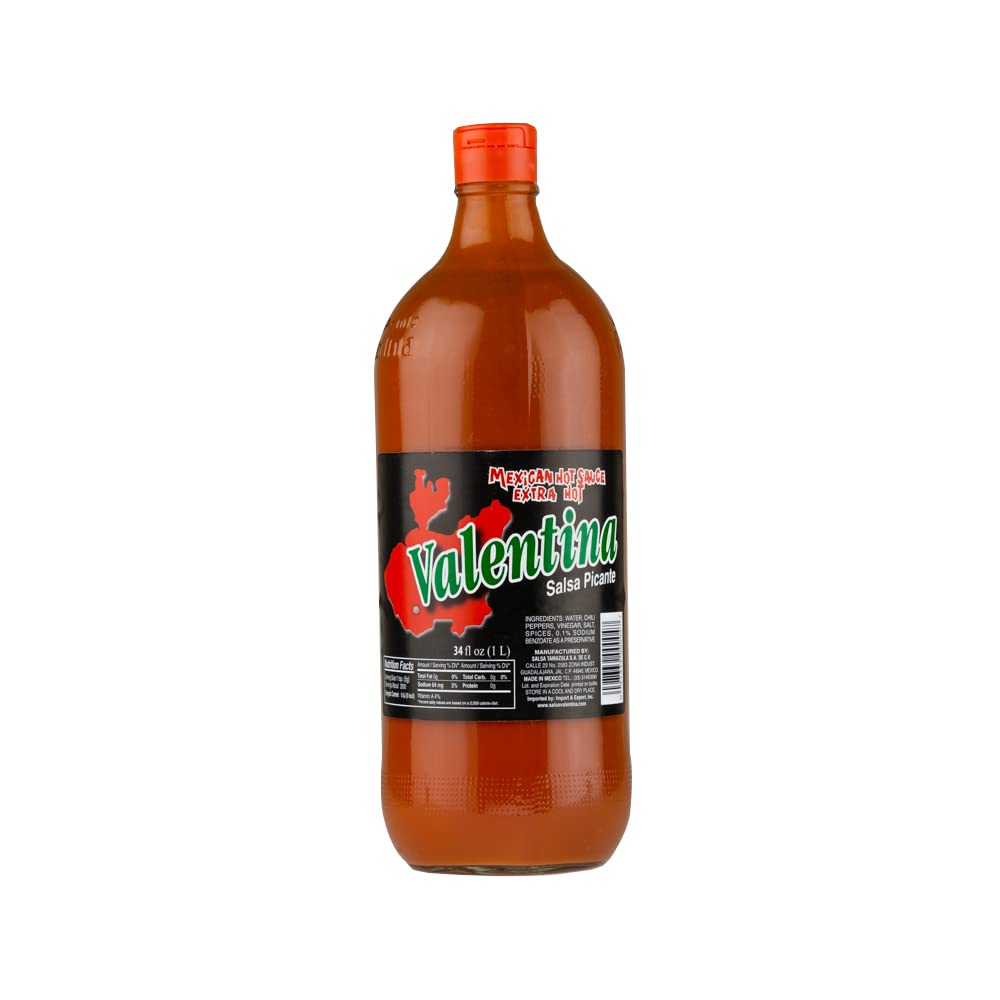 Valentina Extra Hot Sauce 1L – Extra Scharf & Aromatisch