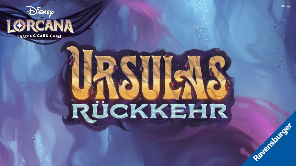 Lorcana Kapitel 4 Booster Display - URSULAS RÜCKKEHR - mit 24 Boostern a 12 Karten - DEUTSCH + Heartforcards® Versandschutz