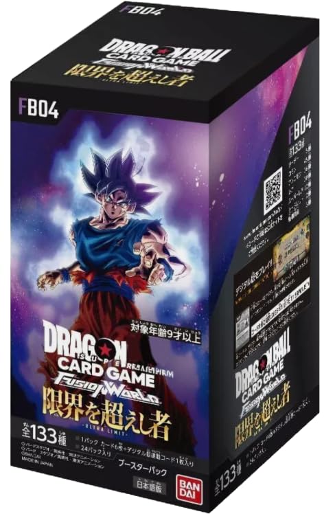 Ultra Limit FB04: 24er Display Dragon Super Card Game Fusion World - Japanisch + Heartforcards® Versandschutz