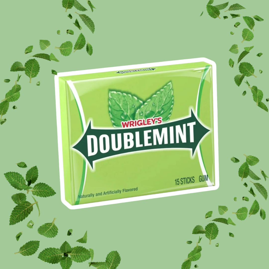 1x Wrigley’s Doublemint Chewing Gum – 15 Sticks – 1 Packung
