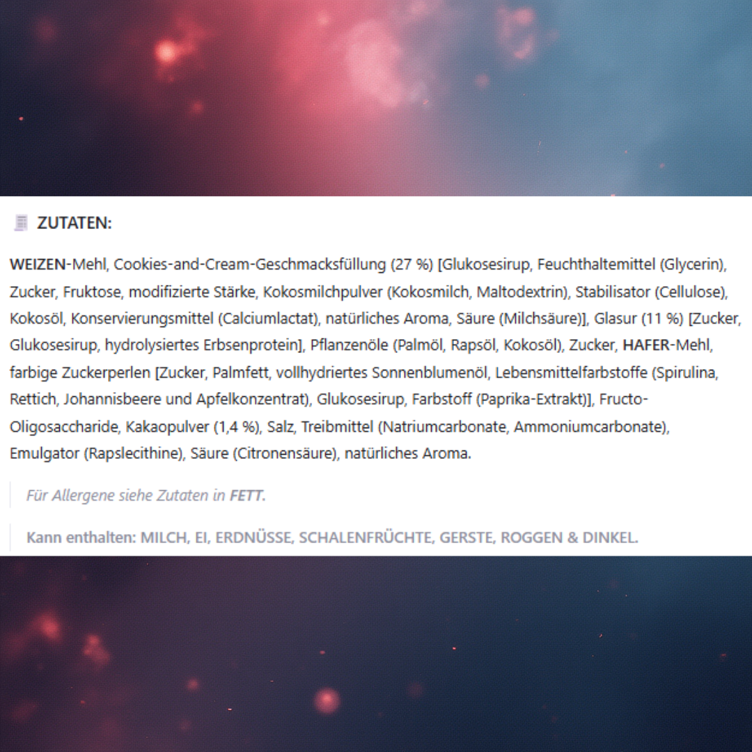 Stranger Things Cookies & cream Flavour Toaster Tarts (8packs)