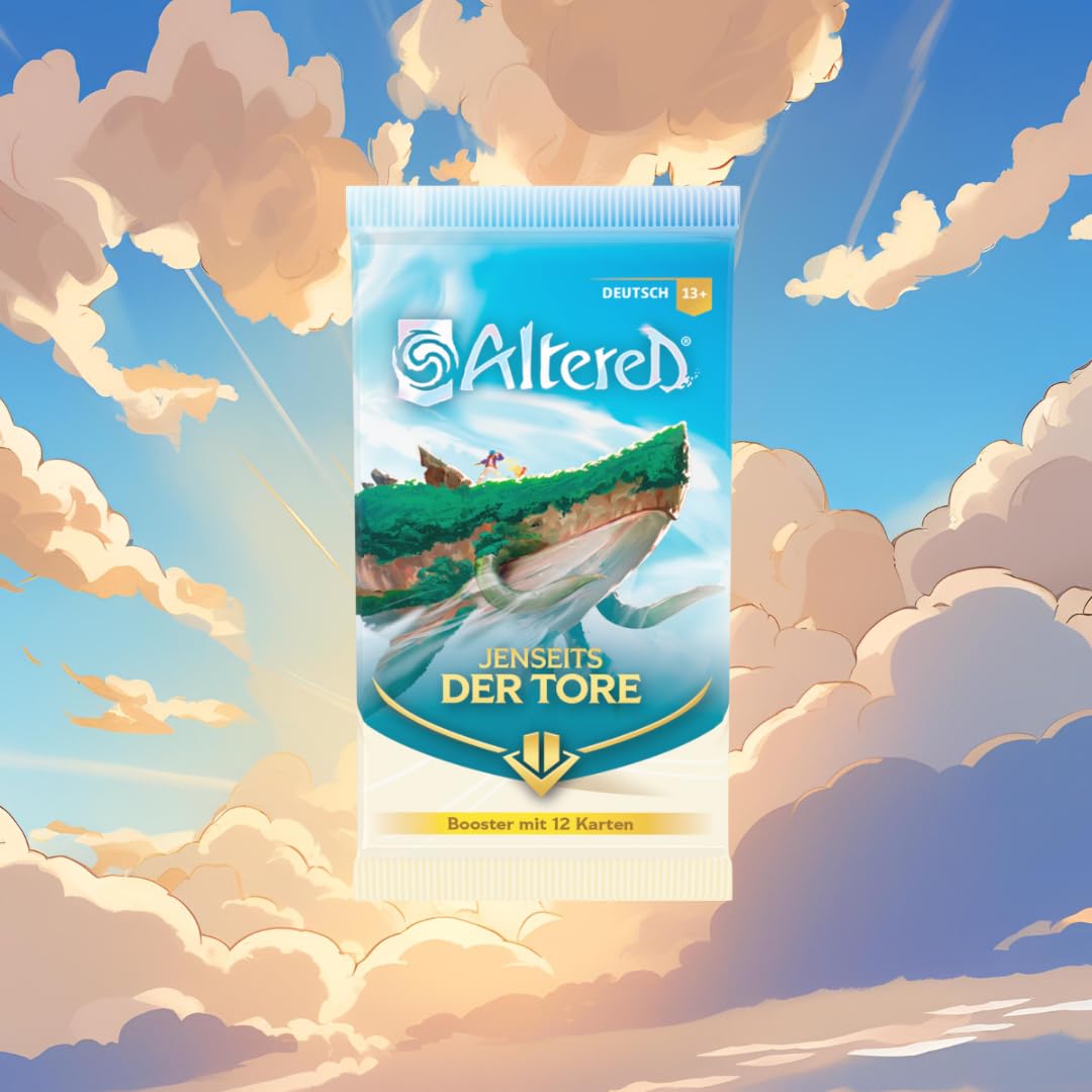 Altered TCG - JENSEITS DER TORE - DISPLAY - Komplett neues Sammelkartenspiel  - mit 36 Boostern - DEUTSCH + Heartforcards® Versandschutz