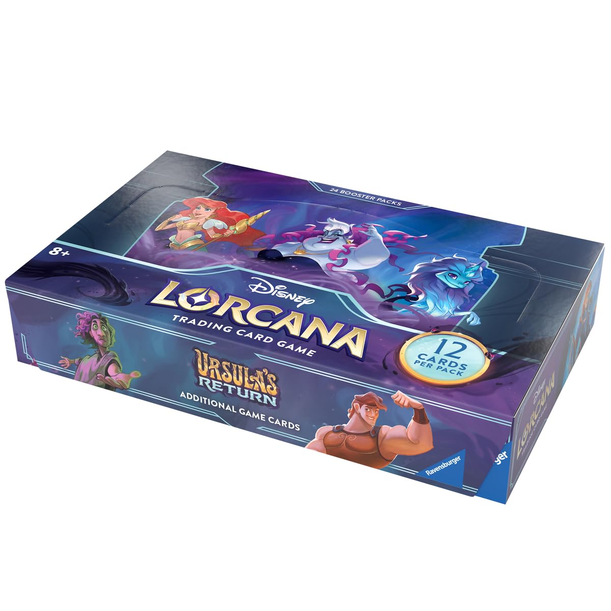 Disney Lorcana Trading Card Game: Set 4 - Booster Display mit 24 Booster Packs (Englisch)