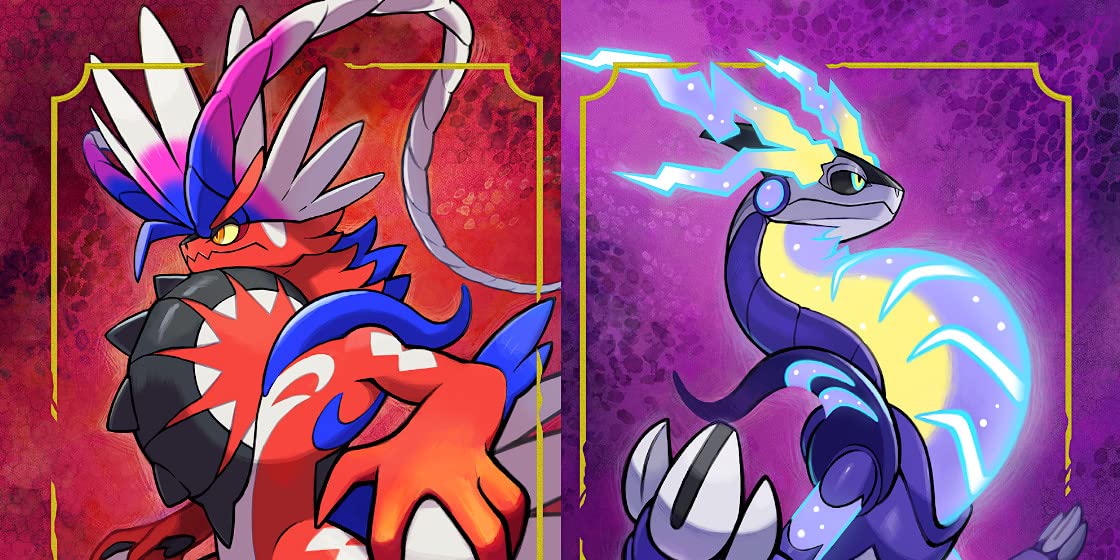 Pokéman Karmesin & Purpur Top-Trainer Box - Deutsch + Heartforcards® Versandschutz
