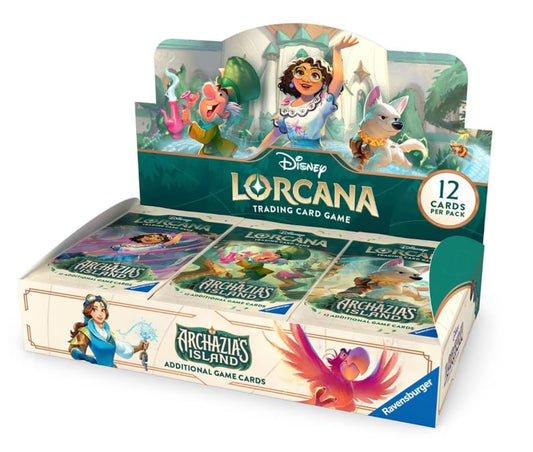 Archazia's Island | 24 Booster Display (Englisch) | 288 Sammelkarten | Lorcana Trading Card Game TCG