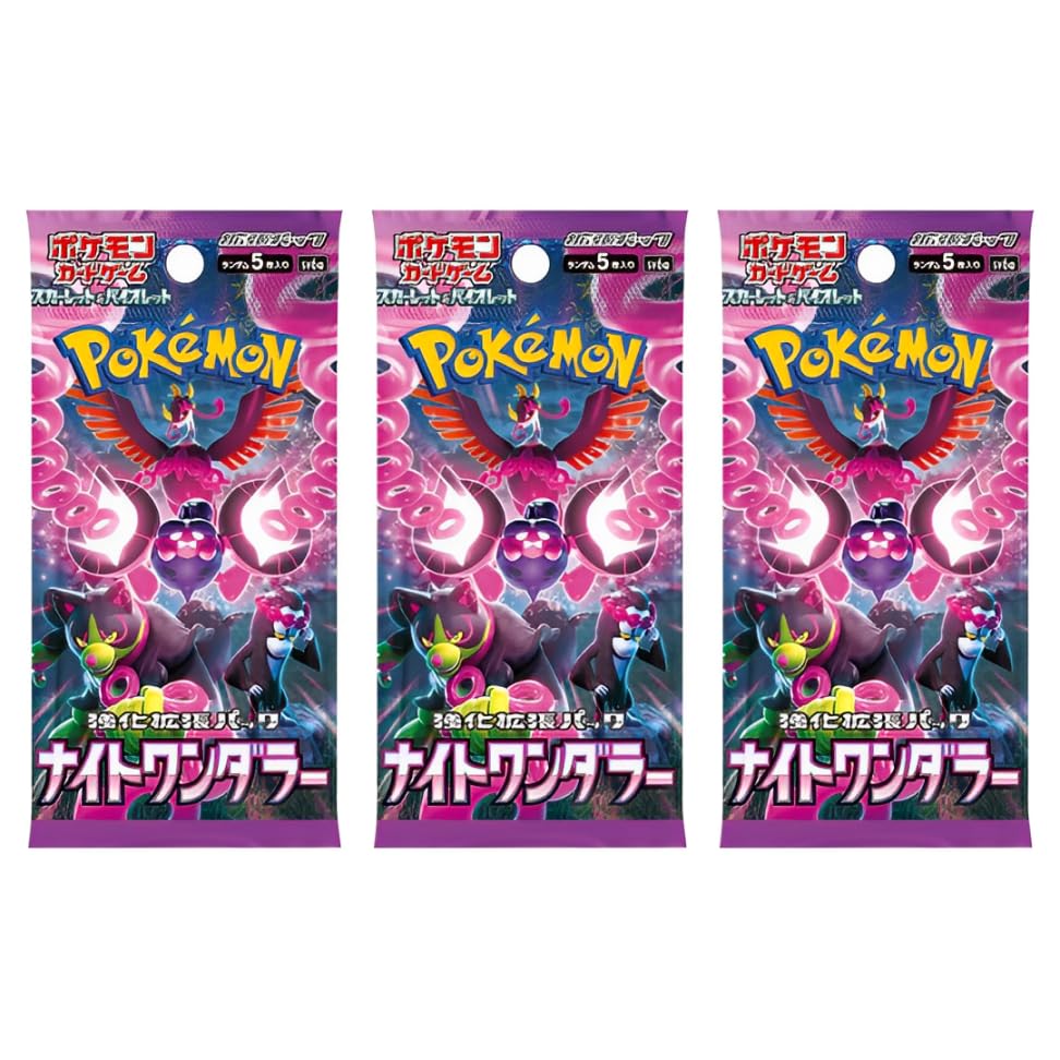 Pokemon Night Wanderer Booster Display sv6a - mit Boostern 30 a 6 Karten - JAPANISCH + Heartforcards® Versandschutz