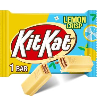 Kit Kat Lemon Crispy 42 g – Knusprige Waffel mit Zitronencreme (Limited Edition) MHD  02.2025