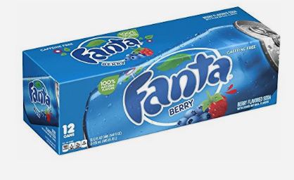 Fanta Berry USA 12x 355ml- Amerkanische Fanta MHD 12.2024