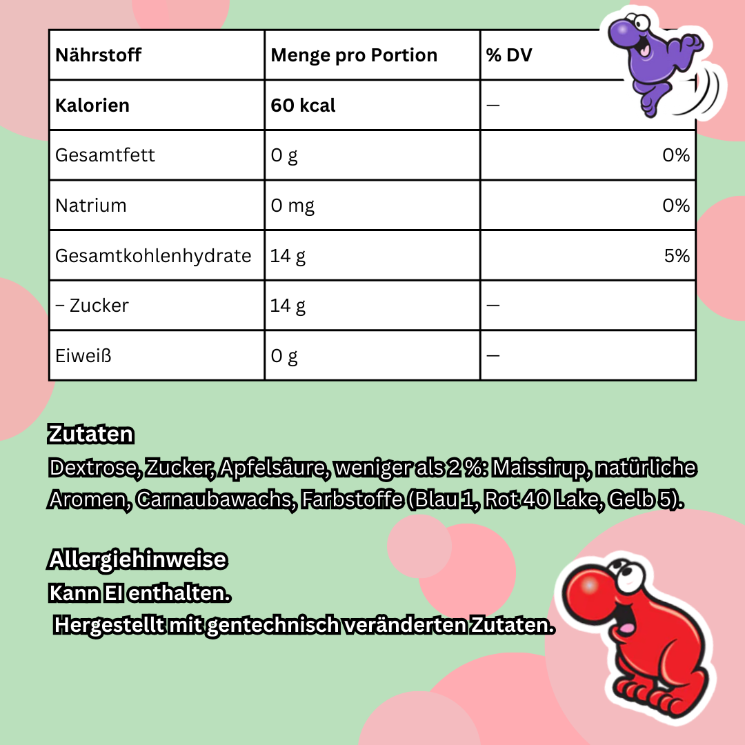 Nerds Watermelon & Cherry – 46,7 g – Knusprige Süßigkeit mit Wassermelonen- & Kirschgeschmack
