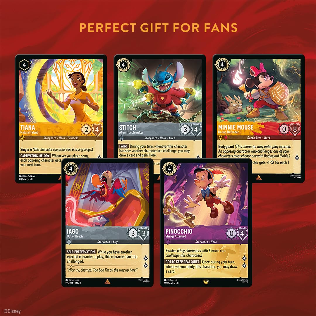Disney Lorcana: Reign of Jafar - Display mit 24 Booster Packs (Englisch)
