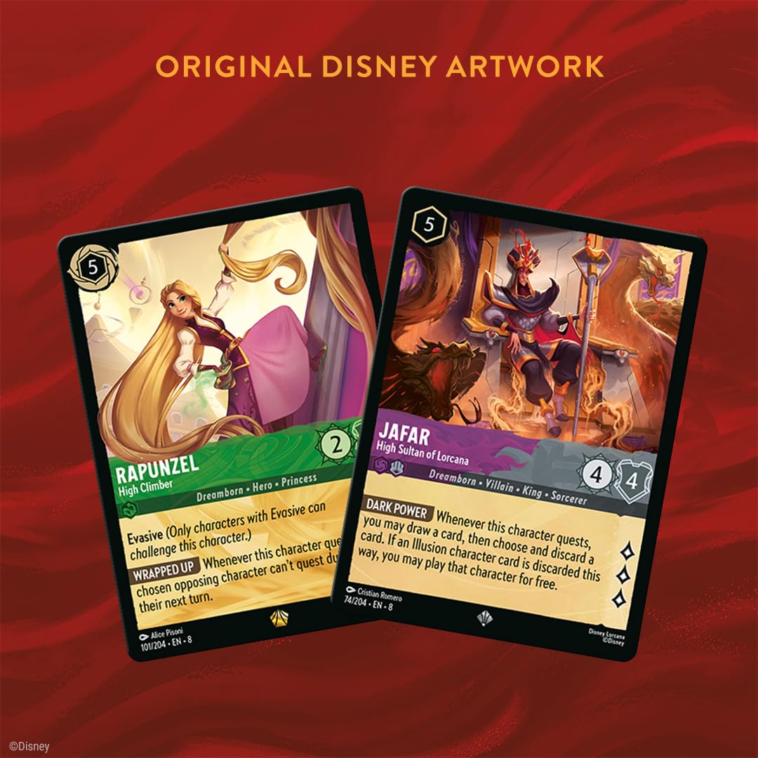 Disney Lorcana: Reign of Jafar - Display mit 24 Booster Packs (Englisch)