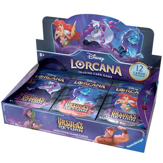 Disney Lorcana Trading Card Game: Set 4 - Booster Display mit 24 Booster Packs (Englisch)