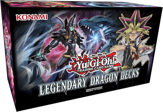 Yu-Gi-Oh! Legendary Dragon Decks – Deutsch – OVP – Unlimited (LEDD) + Heartforcards Versandschutz