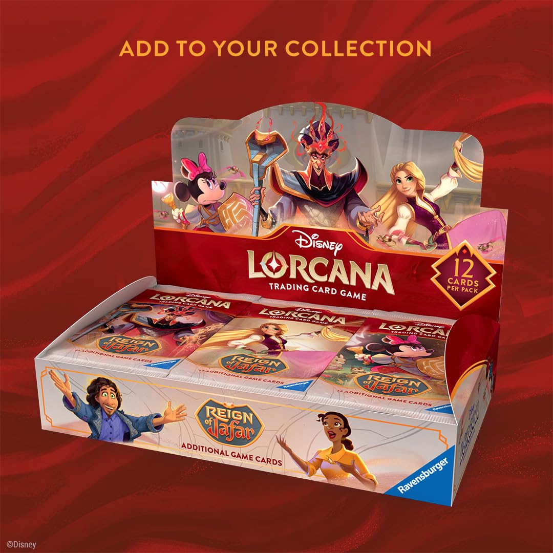 Disney Lorcana: Reign of Jafar - Display mit 24 Booster Packs (Englisch)