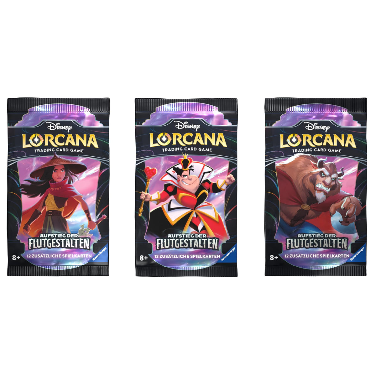 Ravensburger 11098272 Disney Lorcana: Aufstieg der Flutgestalten - Display mit 24 Booster Packs (Deutsch)