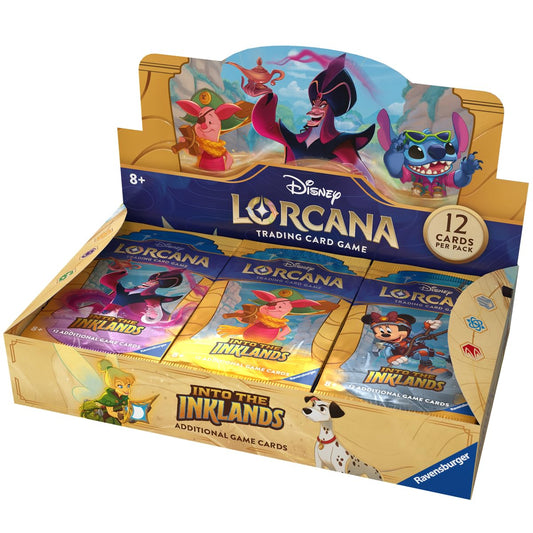 Disney Lorcana: Set 3 - Display mit 24 Booster Packs (Englisch)