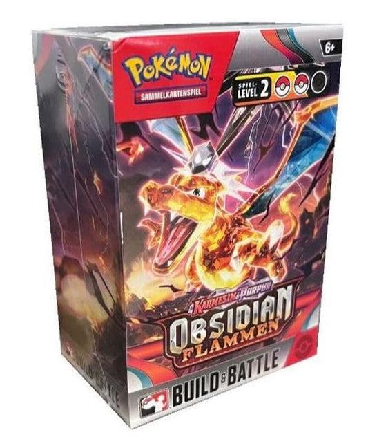 Obsidian Flammen KP03 Build & Battle KIT - (DEUTSCH) + Heartforcards® Versandschutz