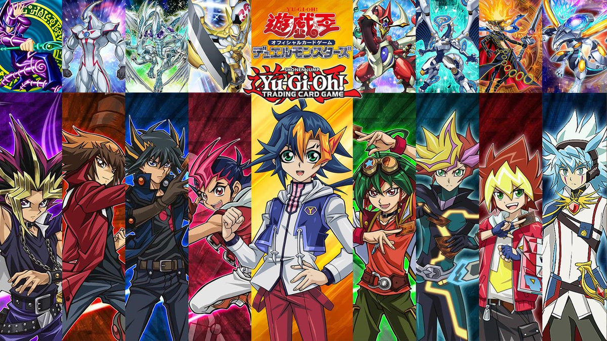 Yugioh! Mystery Box 4er Booster Set - verschiedene aktuelle Sets - DEUTSCH - Überraschungspaket Yu-Gi-Oh! + Heartforcards® Versandschutz