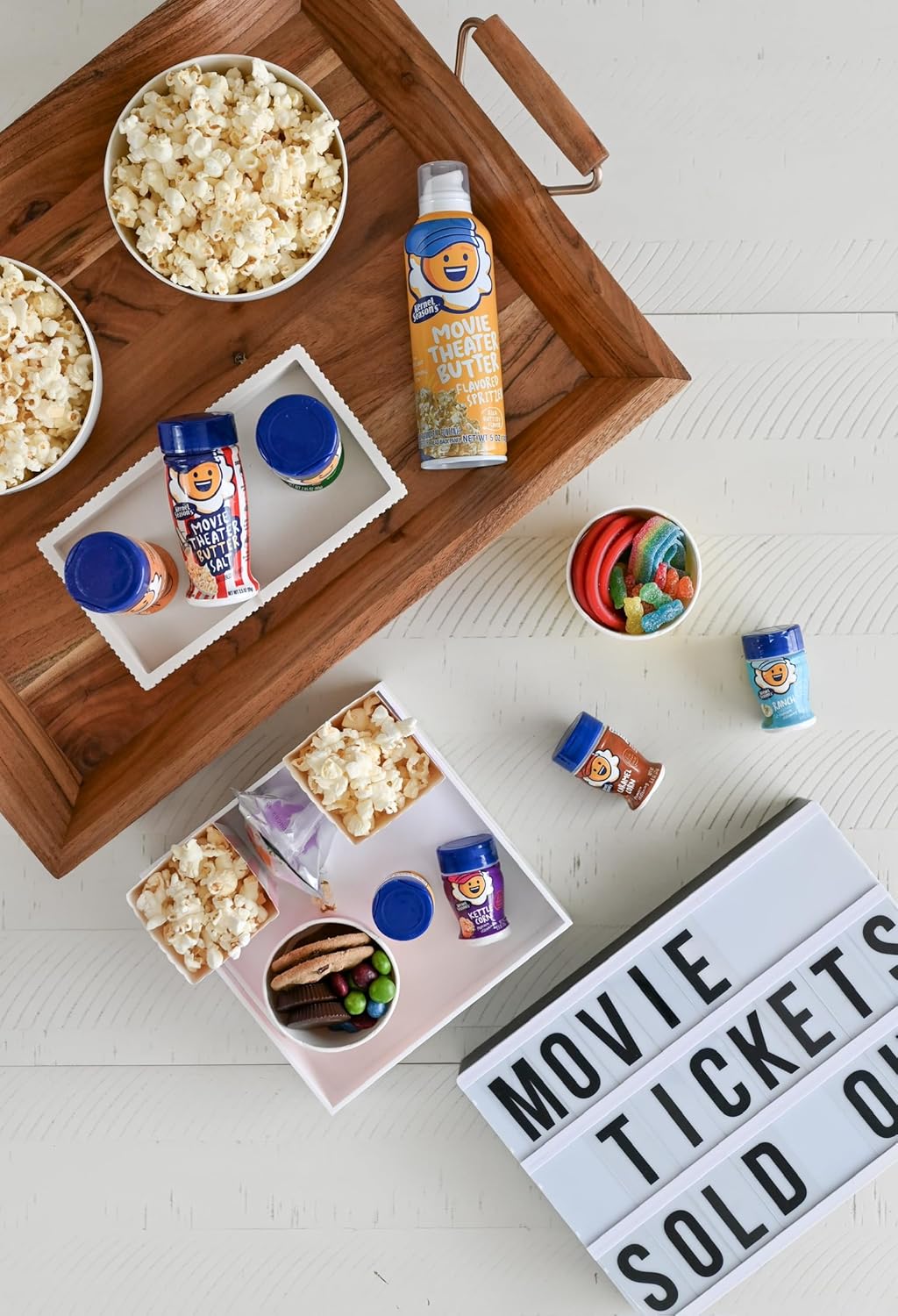 Kernel Season’s Nacho Cheddar Popcorn Seasoning – Käsewürzmischung für Popcorn & Snacks | 80 g