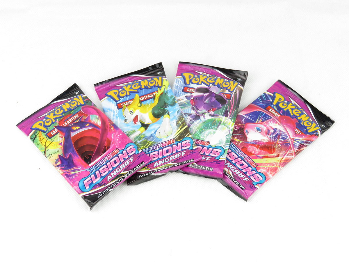 Pokemon Schwert & Schild Fusionsangriff 4 Booster - Deutsch - etree Group