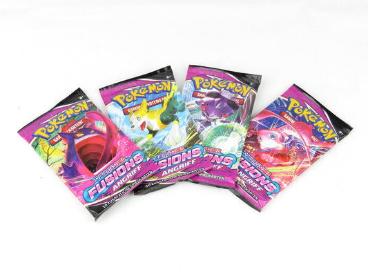 Pokemon Schwert & Schild Fusionsangriff 4 Booster - Deutsch - etree Group