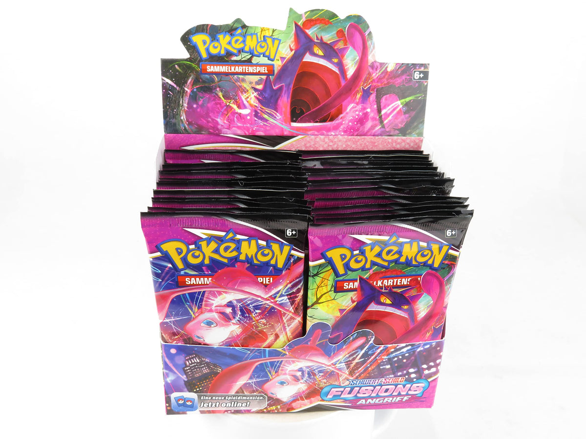 Pokemon Schwert & Schild Fusionsangriff 4 Booster - Deutsch - etree Group