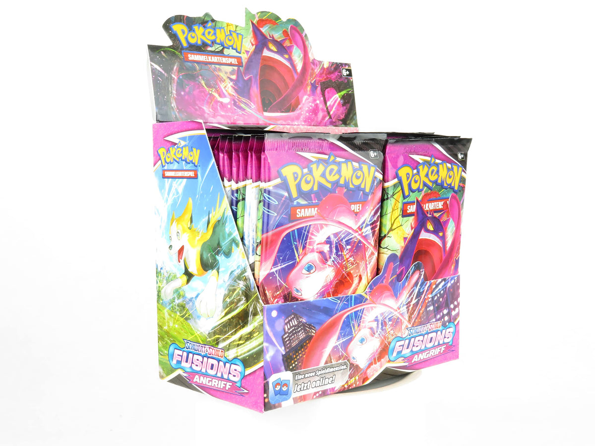 Pokemon Schwert & Schild Fusionsangriff 4 Booster - Deutsch - etree Group