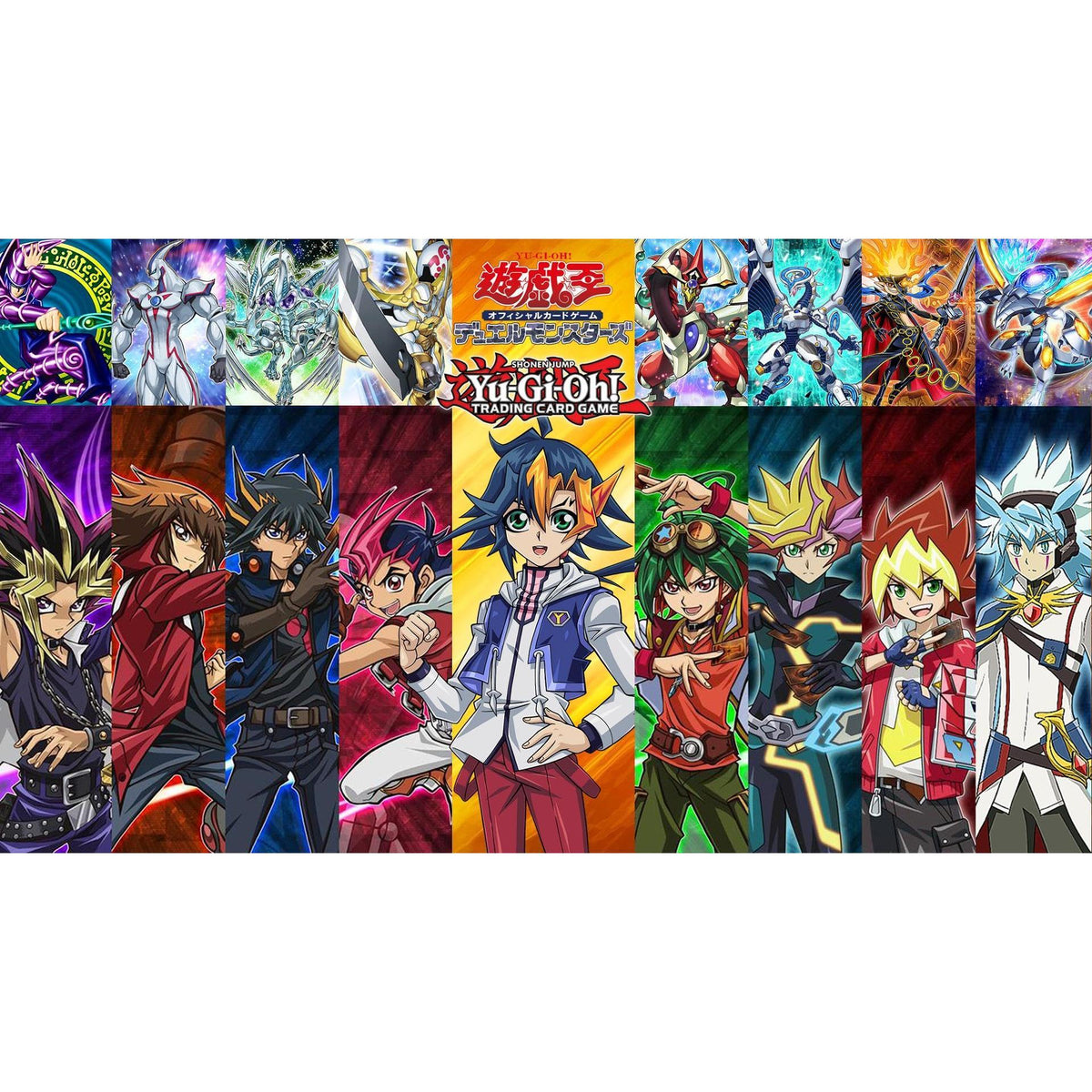Yugioh! Mystery Box 4er Booster Set - verschiedene aktuelle Sets - DEUTSCH - Überraschungspaket Yu-Gi-Oh! + Heartforcards® Versandschutz