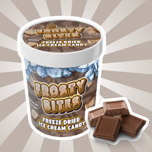 Frosty Bites Chocolate – Freeze Dried Ice Cream Candy 40g