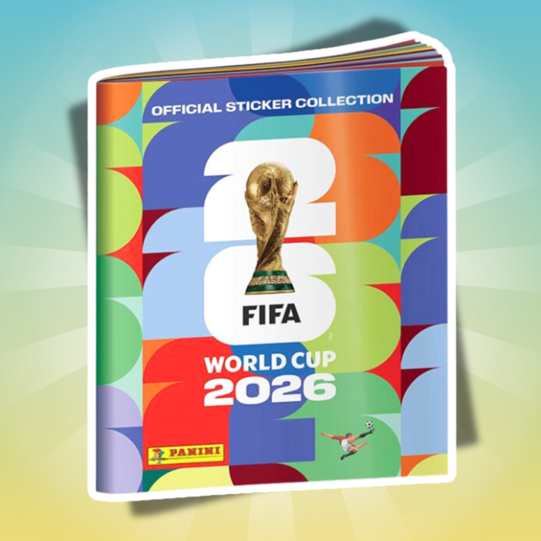 Panini FIFA World Cup 2026 Start Set XL Softcover mit 6 Tüten + 1 DFB Spezial Sticker – 7 Sticker je Tüte