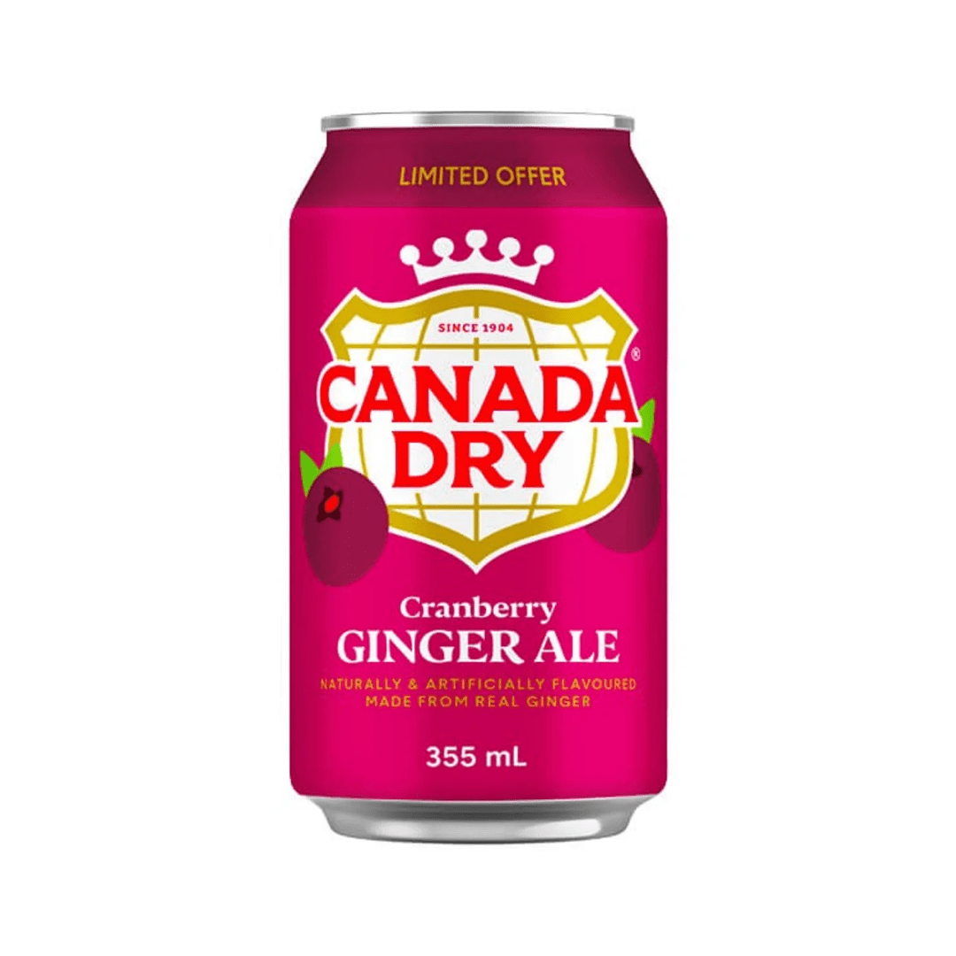 Canada Dry Ginger Ale Cranberry 330ml