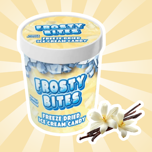 Frosty Bites Vanilla – Freeze Dried Ice Cream Candy 40g