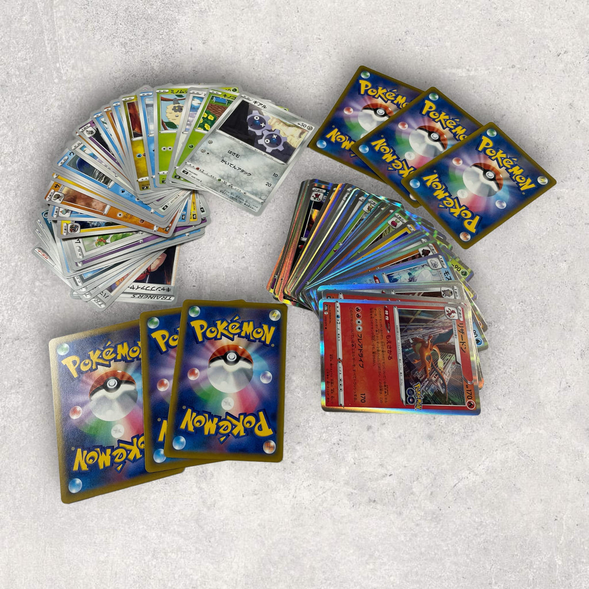 Original 20 Pokemon Karten Holo Glitzer Pokeman Karten - japanisch - seltene Pokémon Karten Holographische Verschiedene Karten aus aktuellen Sets