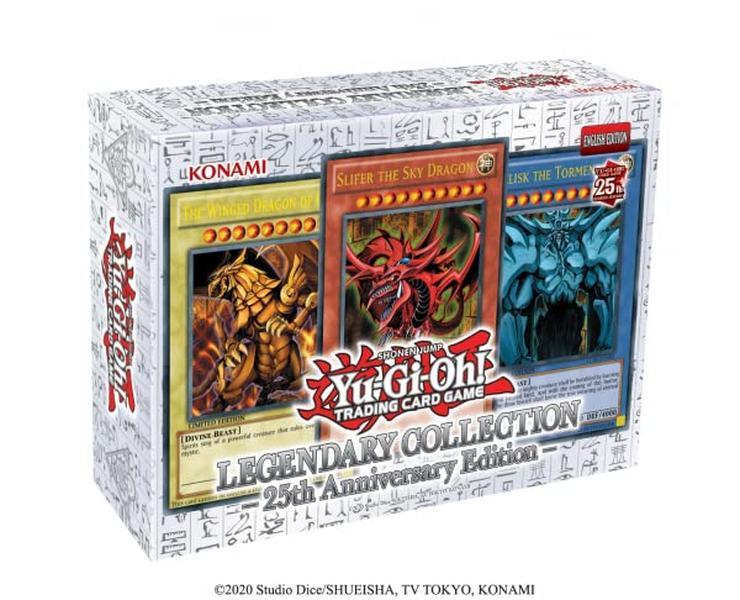 Yu-Gi-Oh! Legendary Collection: 25th Anniversary Edition (Deutsch) | 6 Boosterpacks + 6 Ultra Rares | Inkl. Quarter Century Secret Rare | Neu & OVP – Jubiläums-Sammelbox