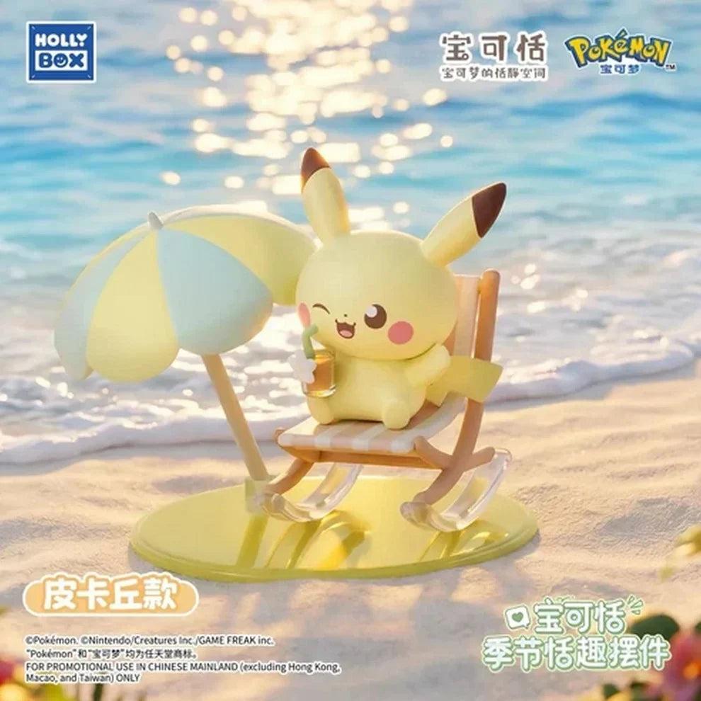 Holly Box Pokémon PokéPeace Seasonal Fun Figure Blind Box – Pokémon 30th Anniversary