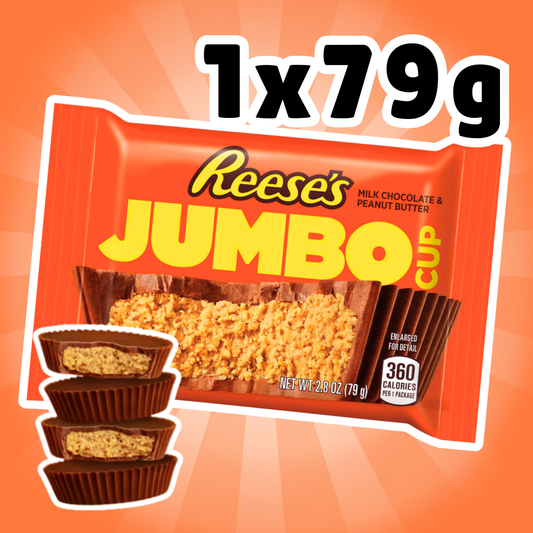 Reese’s Jumbo Cup Erdnussbutterbecher XXL Peanut Butter Cups 79 g