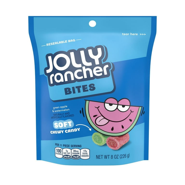 Jolly Rancher Bites Green Apple Watermelon 226g