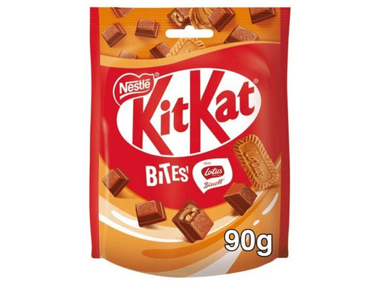 KitKat Bites with Lotus Biscoff